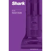 Shark NV46 Vacuum manual cover