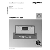 Viessmann Vitotronic 200 KW2 Control Unit