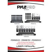 Pyle PDWM8400 Microphone System manual cover