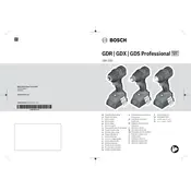 Bosch 0 601 9J2 105 Driver manual cover