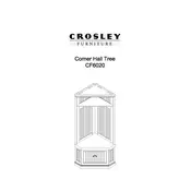 Crosley CF6020 Hall Tree manual cover