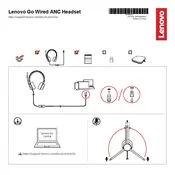 Lenovo Go Wired ANC Headset manual cover