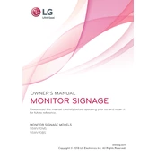 LG 55WV70MS 55WV70MS-B.AUS Signage manual cover