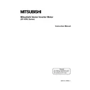 Mitsubishi SF-V5RU Inverter manual cover