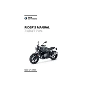 BMW R nineT Pure 2020 Motorcycle manual cover