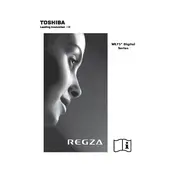 Toshiba Regza 55WL753 TV manual cover