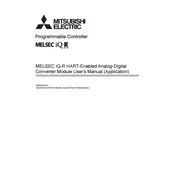 Mitsubishi SW1DNN-HARTCDTM-BD Analog-Digital Converter manual cover