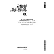 John Deere Van Brunt LL Drill manual cover