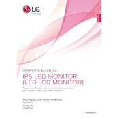 LG 22MB35D 22MB35D-I.AUS Monitor manual cover