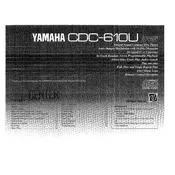 Yamaha CDC-610U Disc Player manual cover