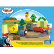 Mega Bloks Mattel Sodor Animal Park CNV42 Construction Set manual cover