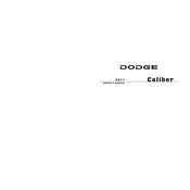 Dodge Caliber 2011 Hatchback manual cover