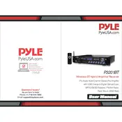 Pyle P3201BT Amplifier Receiver manual cover