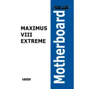 ASUS MAXIMUS VIII EXTREME Motherboard manual cover