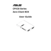 ASUS CPX20 Server manual cover