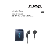 Hitachi DMP504E manual cover