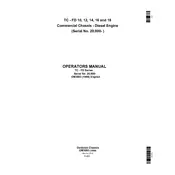 John Deere TC-FC Series 12 Engine manual cover