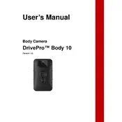 Transcend DrivePro Body 10 Body Camera manual cover