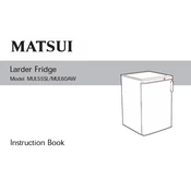 Matsui MUL55SL manual cover