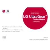 LG 24GL600F 24GL600F-B.AUS Monitor manual cover