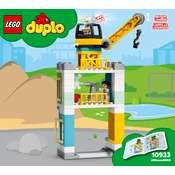 LEGO Duplo 10933-3 Construction Set manual cover