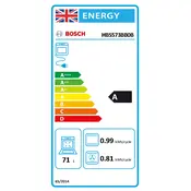 Bosch Series 4 HBS573BB0B Oven