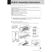 Yamaha ELB-01 Keyboard manual cover