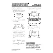 Shure WA501 Antenna manual cover