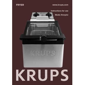 Krups KJ700051 Fryer manual cover