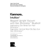 Kenmore BU4050 Vacuum manual cover