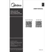 Midea MAP08S1WGR Air Conditioner manual cover