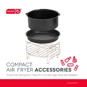 Dash DCAF150UP1 Compact Air Fryer Accessories manual cover