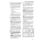 Tascam RC-828 manual cover