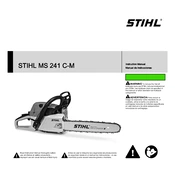 Stihl MS 241 C-M manual cover