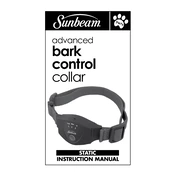 Sunbeam Static Collar manual cover