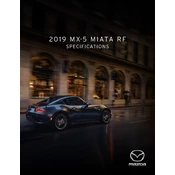 Mazda MX-5 Miata RF 2019 manual cover