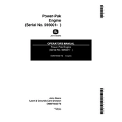 John Deere Power-Pak Engine