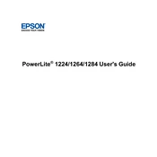 Epson PowerLite 1224 manual cover