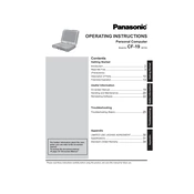 Panasonic CF-19 Series manual cover