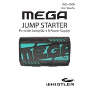 Whistler WJS4000 Mega Portable Jump Starter manual cover