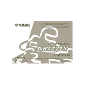 Yamaha YFM125GX Grizzly 125 2008 manual cover