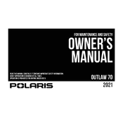 Polaris Outlaw 70 INTL manual cover