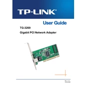 tp-link TG-3269 manual cover