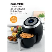 Salter EK2819TKFOB 4.5 Litre Digital Hot Air Fryer manual cover