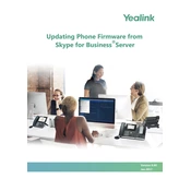 Yealink Updating Phone Firmware manual cover