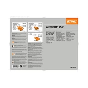 Stihl AutoCut 25-2 manual cover