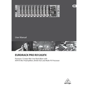 Behringer RX1202FX manual cover