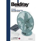 Beldray EH1342 12 Inch Heritage Desk Fan manual cover