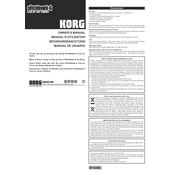 KORG PitchHawk-G manual cover