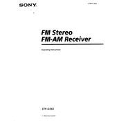 Sony STR-D365 manual cover